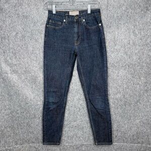 Everlane High‎ Rise Ankle Jeans- Sz 24